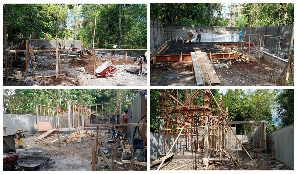Pietra-Bali - Projet - Villa Pietra - Début des travaux