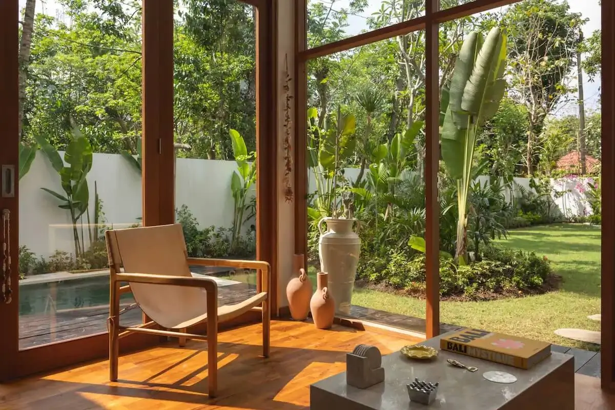Pietra-Bali - Projet Terminé - Vue sur le jardin