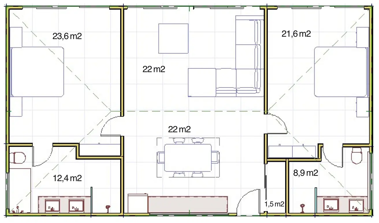 Pietra-Bali - Plan - Villa